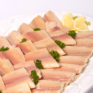 Forelfilet gerookt 500 gram diepvries